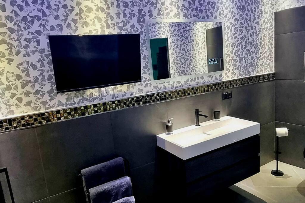 Luxus Loft Whirlpool Designer Kueche Bad Lägenhet Herdecke Exteriör bild