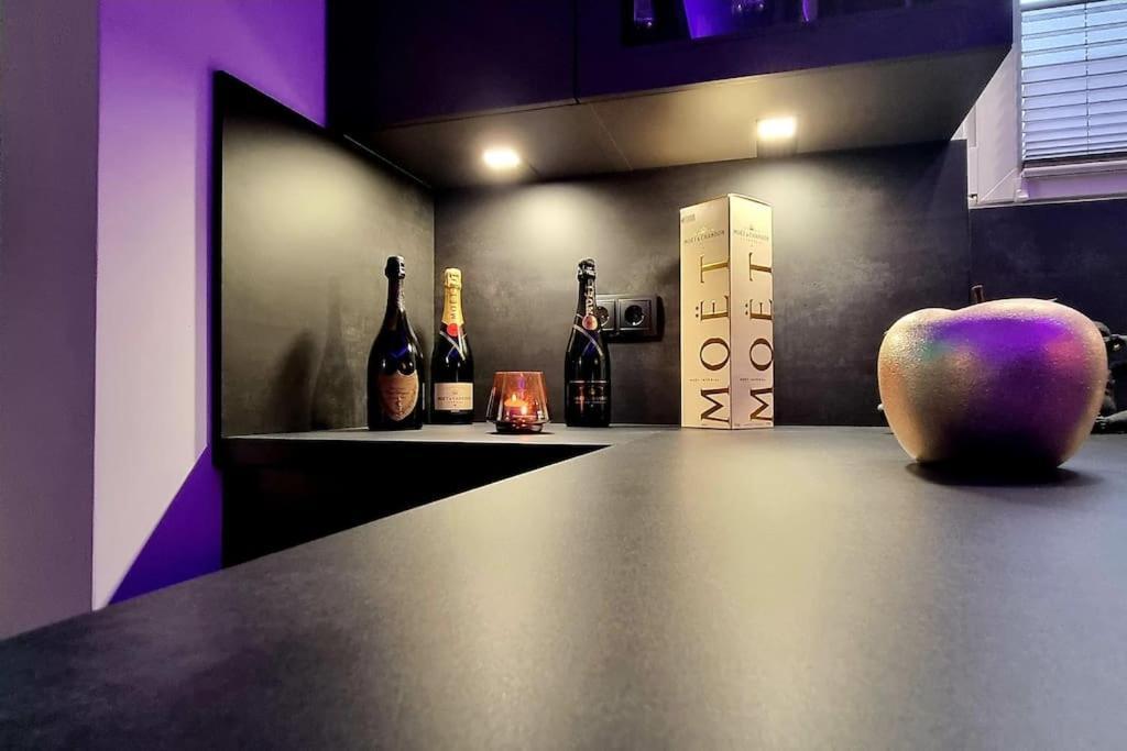 Luxus Loft Whirlpool Designer Kueche Bad Lägenhet Herdecke Exteriör bild